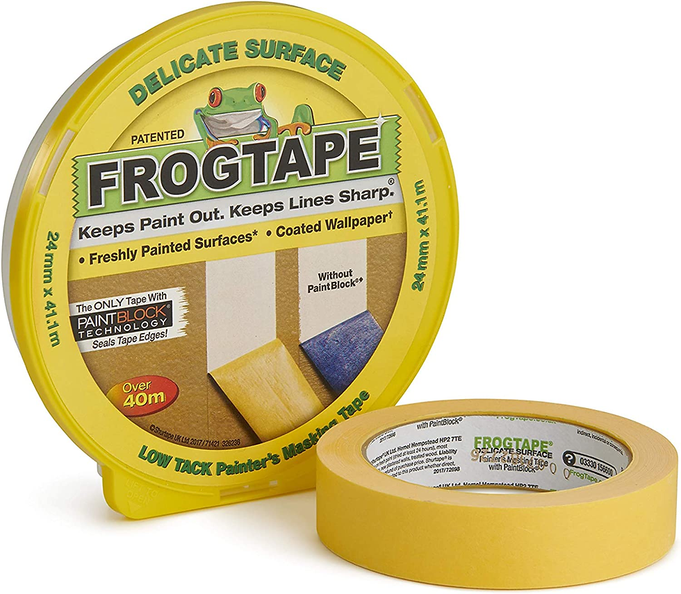 Thumbnail: Frog Tape Yellow Delicate Surface Painters Masking Tape 24Mm X 41.1M. Indoor Pai