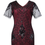 Thumbnail: Jaoswish Gatsby 1920S Flapper Dress Women Vintage Sequin Fringe Beaded Art Deco 