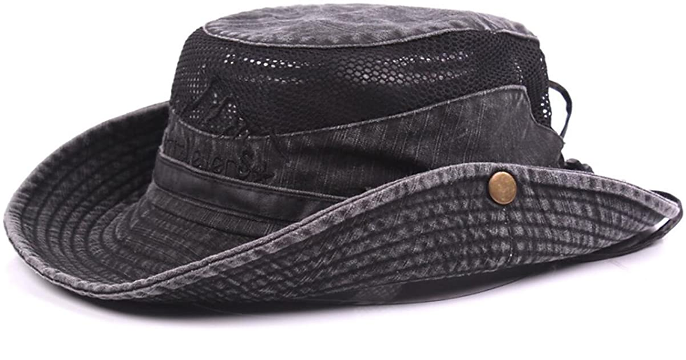 Thumbnail: Keepsa Cotton Sun Hat UV Protection Summer Hats Beach Hat Safari Boonie Hat Fold