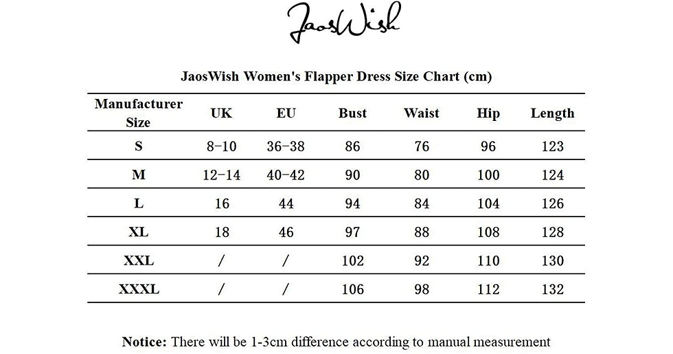 Thumbnail: Jaoswish Gatsby 1920S Flapper Dress Women Vintage Sequin Fringe Beaded Art Deco 