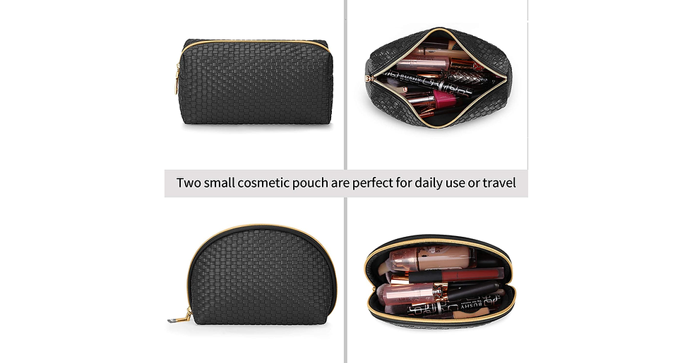 Thumbnail: Makeup Bag Travel Cosmetic Bag for Women Portable Waterproof Makeup Organizer Ba