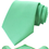 Thumbnail: RBOCOTT Solid Color Tie and Pocket Square, Tie Clip Set for Men
