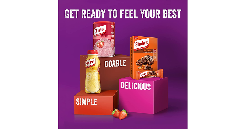 Thumbnail: Slimfast Ready to Drink Shake, Tasty, Balanced Shake with Vitamins and Minerals,