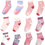 Thumbnail: Kids Socks, Boy Socks, Girl Socks, 10/12 Pairs Baby Boys Girls Cute Cotton Socks