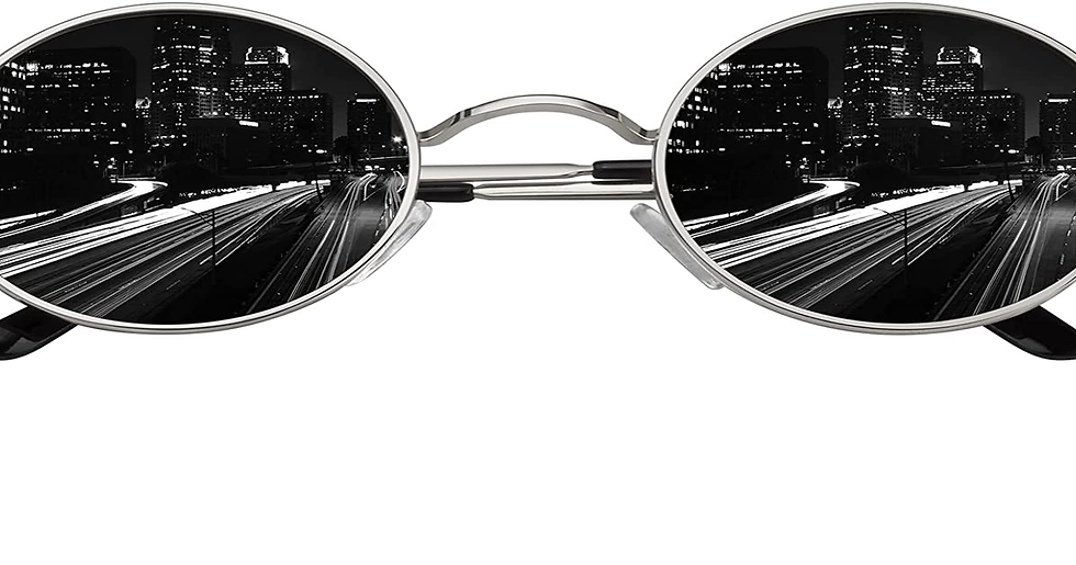 Thumbnail: CGID E01 Retro Vintage Style Lennon Inspired round Metal Circle Polarized Sungla