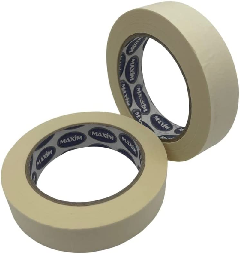 Thumbnail: Twin Pack Premium Masking Tape - 50 Metre Rolls - Painting & Decorating Strong A