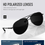 Thumbnail: LUENX Men Women Sunglasses Polarized Lens - UV 400 Protection Fashion Style 60MM