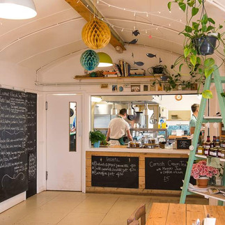 View inside the Canteen cafe