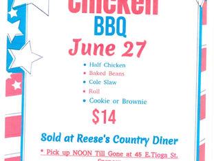 Chicken BBQ - June 27th!