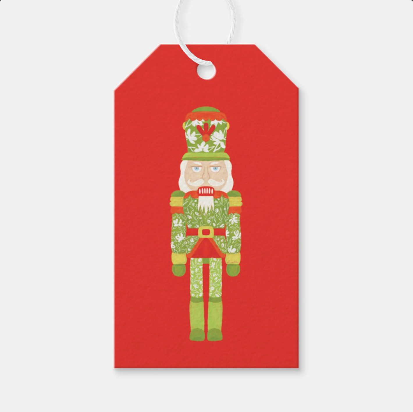 Nutcracker Gift Tag