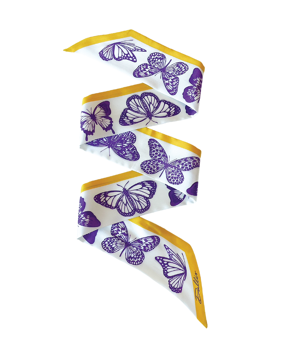 Thumbnail: The Mariposa Twilly in Purple & Gold