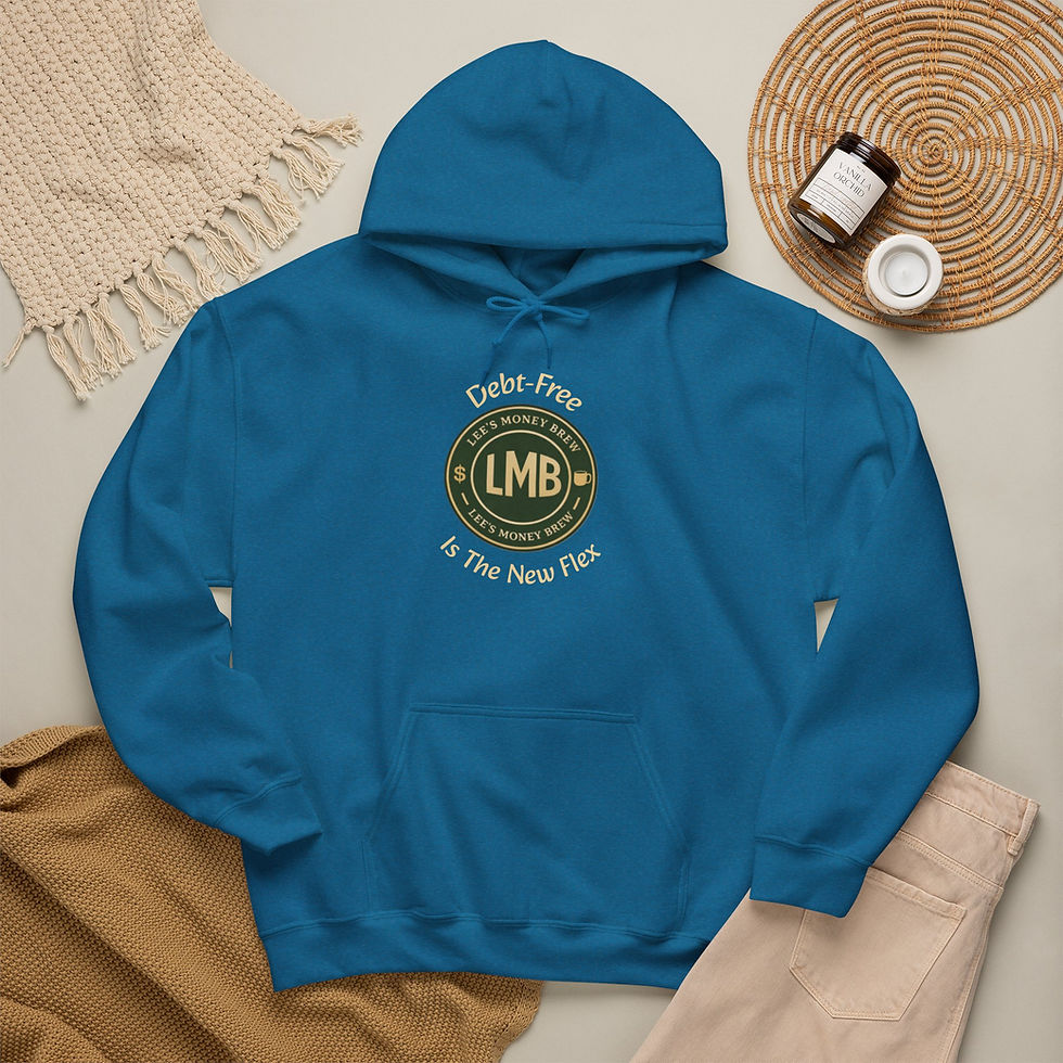 Thumbnail: LMB Debt Free Hoodie — “Debt or Freedom, Choose Wisely” Sweatshirt