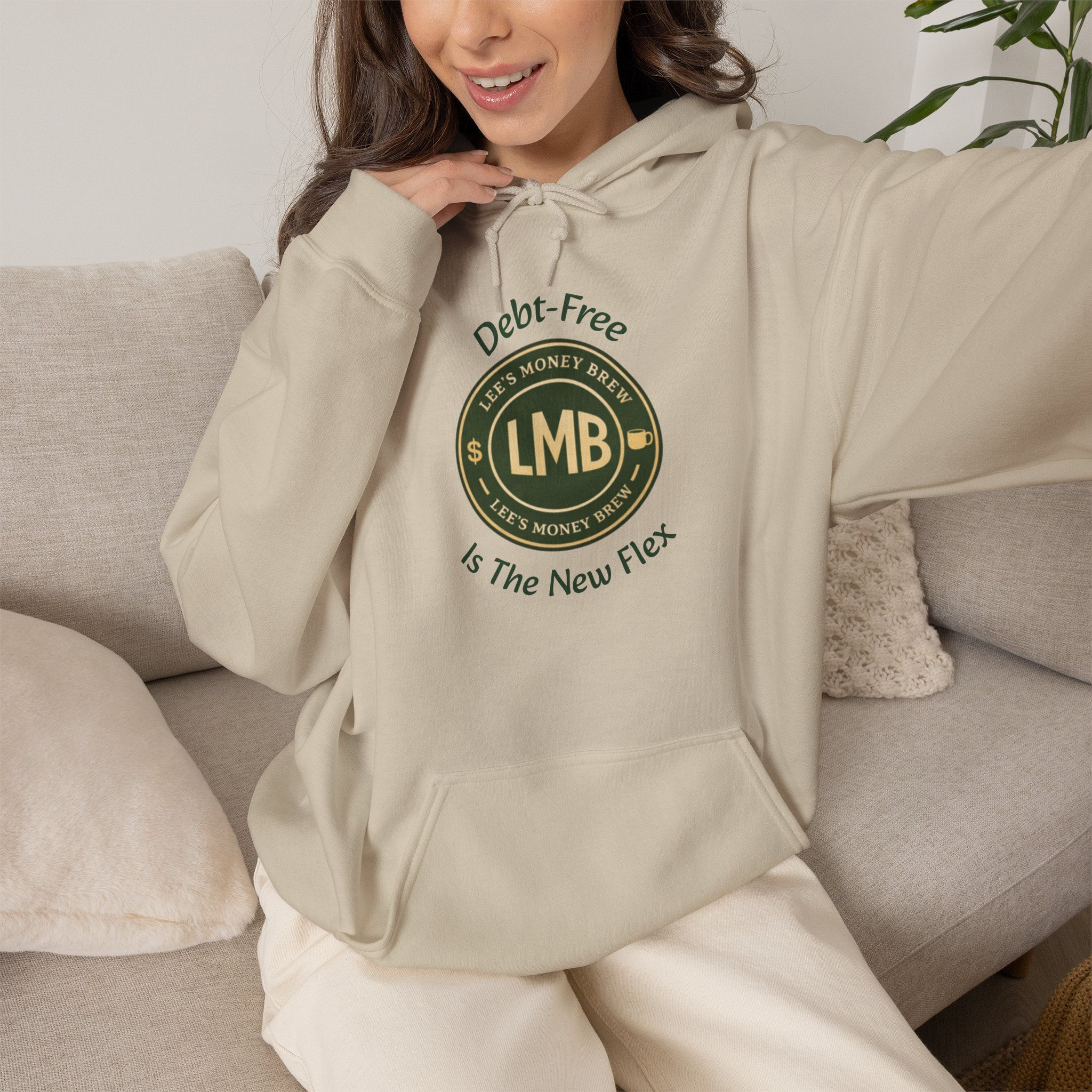 LMB Debt Free Hoodie — “Debt or Freedom, Choose Wisely” Sweatshirt