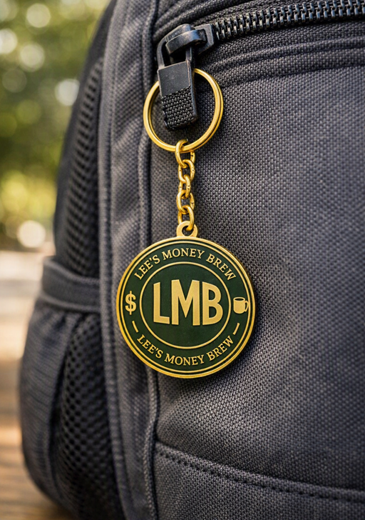 Thumbnail: LMB Keychain - No Debt, No Worries