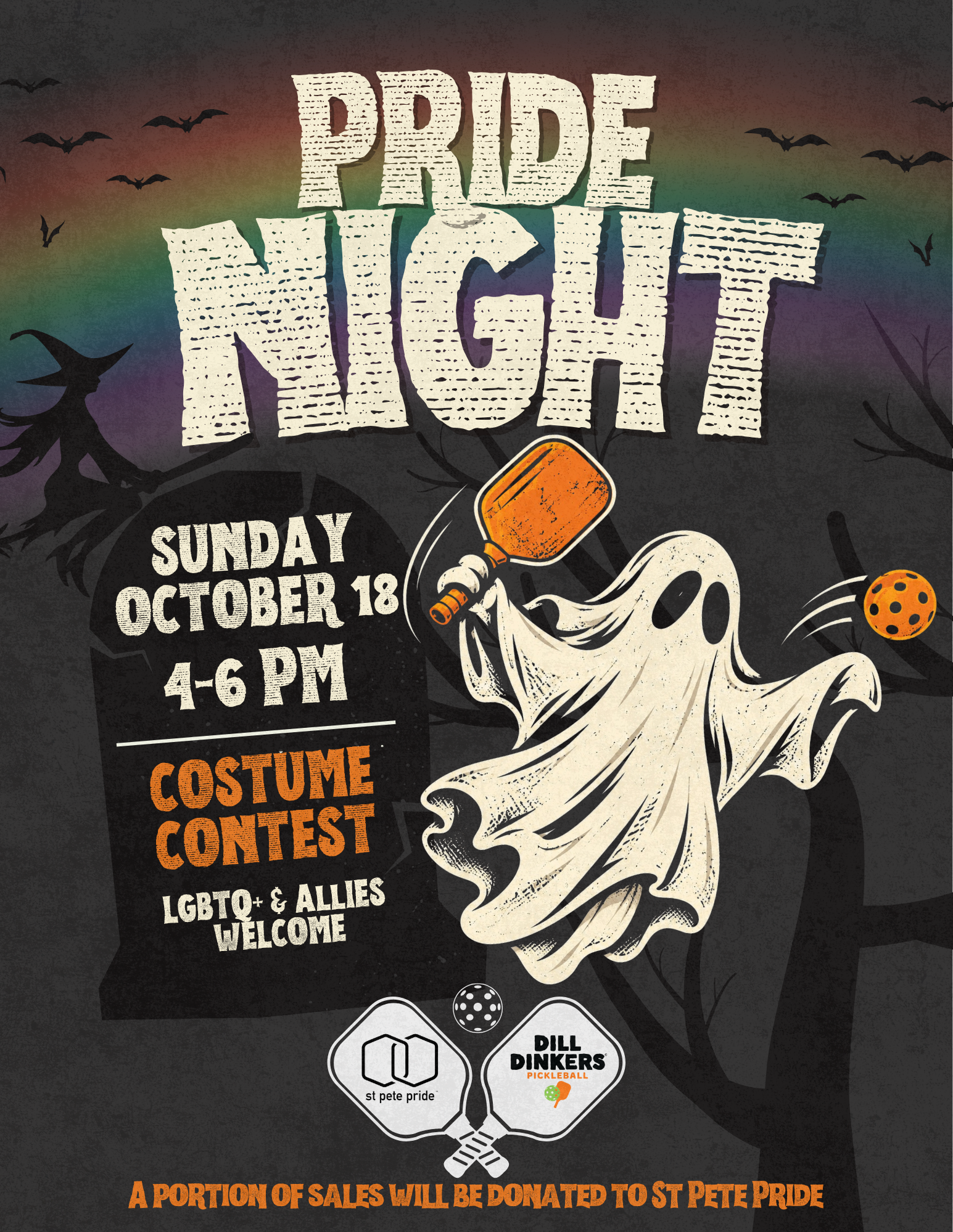 Pride Night Pickleball: Halloween Edition!