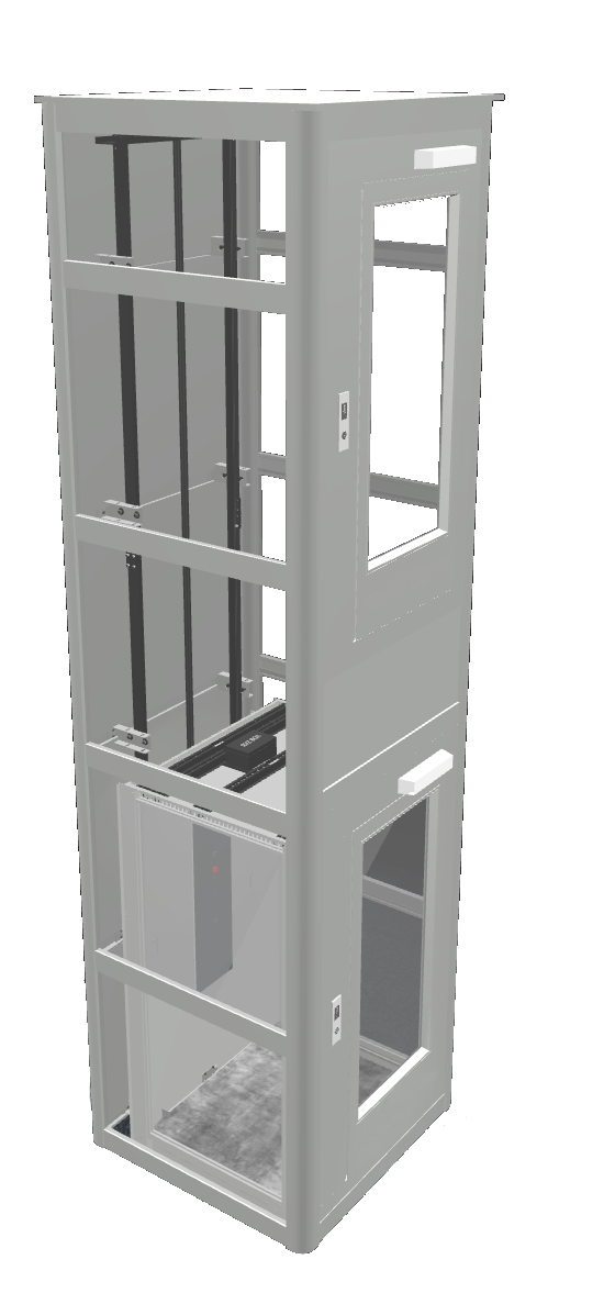 TRD200 home lift shaft