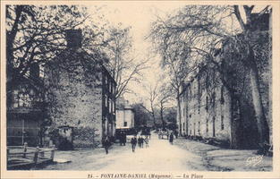 Section cadette de tempérance à Fontaine-Daniel (Mayenne)