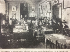 3-5 avril 1919, Paris - Conférence internationale d'études contre l'alcoolisme
