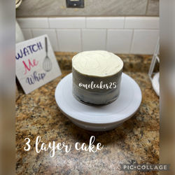 6 inch - 3 layer Naked Cake