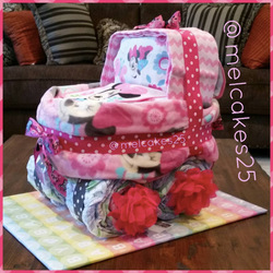 Minnie Mouse Diaper Stroller