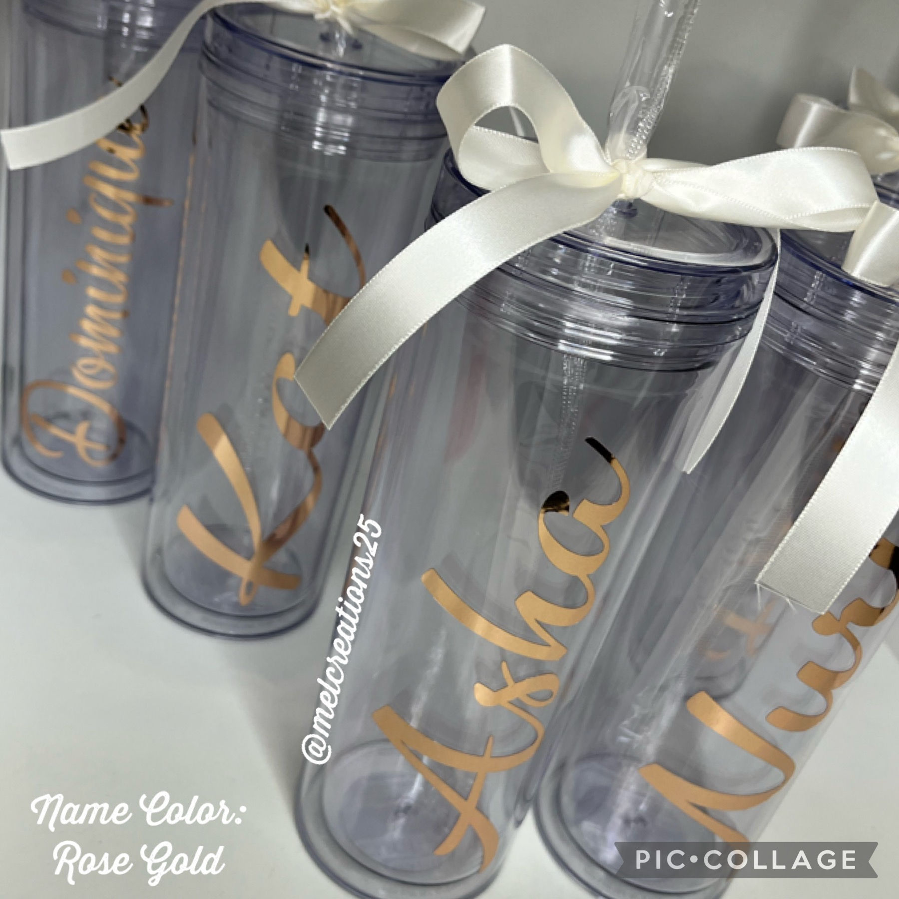 *Name Only* 18oz Skinny Tumbler