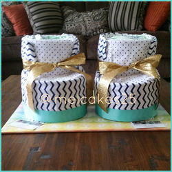 Turquoise & Gold Booties