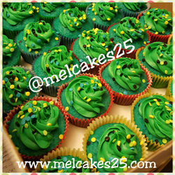 Green Cupcakes