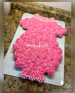 💗 MelCakes25 Onesie Cupcake Cake 💗