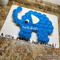 MelCakes25 Elephant Cupcake Cake 🐘