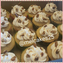 Butter Pecan Cupcakes