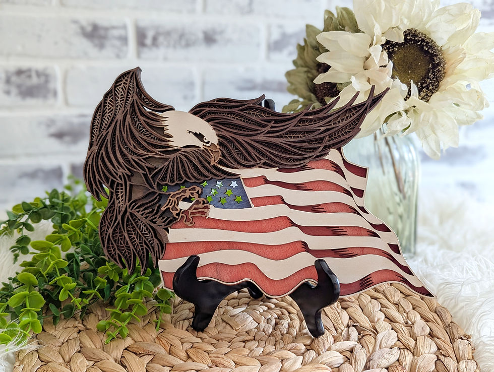 3D Bald Eagle