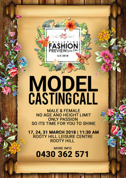 Casting Call Ad copy