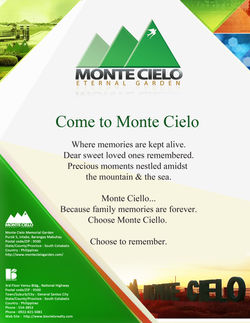 Monte Cielo Flyer