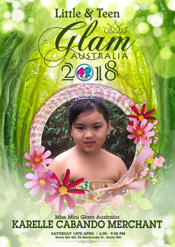 Miss Mini Glam Australia KARELLE CABANDO