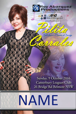 J October 9 Pilita Corales - ID Pass