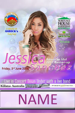 F June 3 & 4 Jessica concert ID Pass