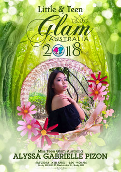 Miss Teen Glam Australia ALYSSA GABRIELL
