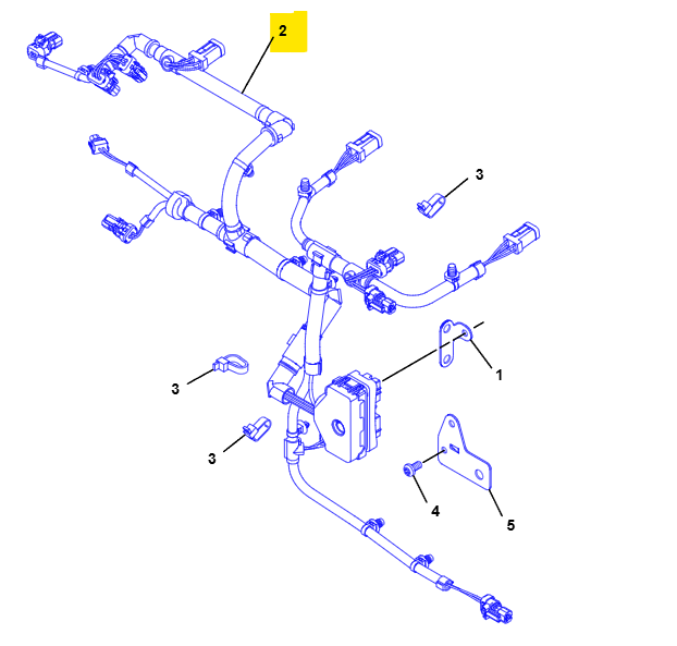 Miniature : 260-5542 2605542 Faisceau moteur