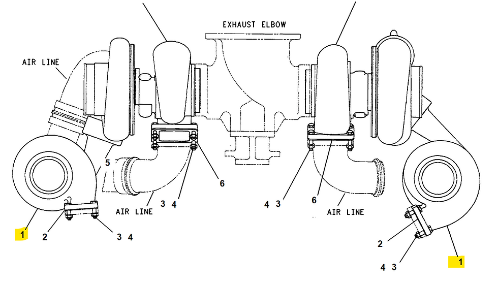 Miniature : 469-9194 4699194 Turbocompresseur