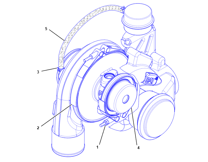 Miniature : 252-5165 2525165 Turbocompresseur