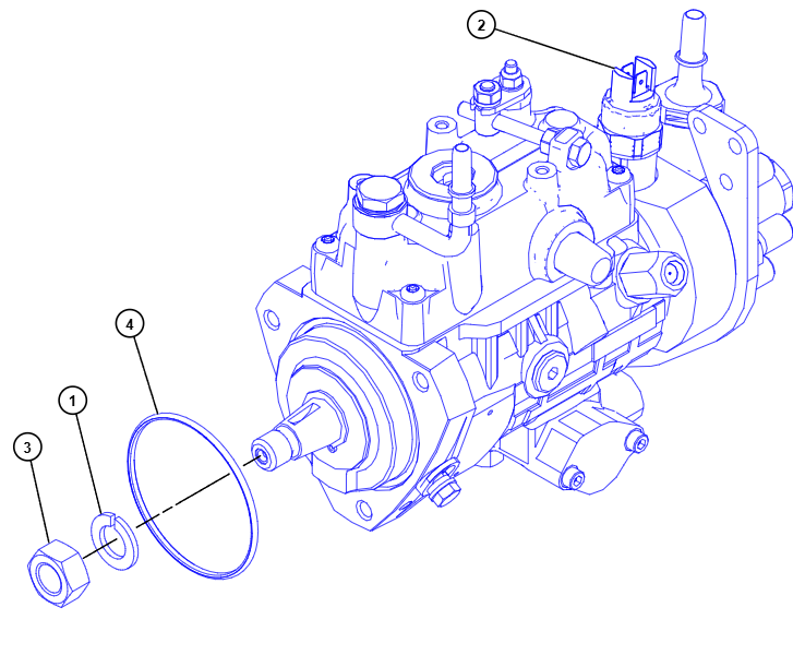 Miniature : 449-36441 4493641 Pompe à injection