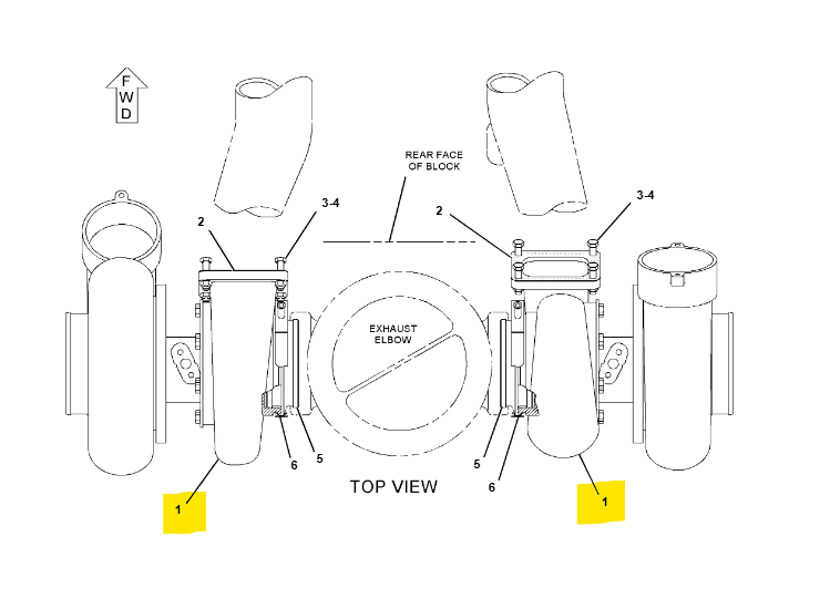 102-0297 1020297 Turbocompresseur caterpillar