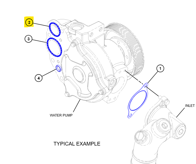 Miniature : 269-5304 2695304 Seal Caterpillar