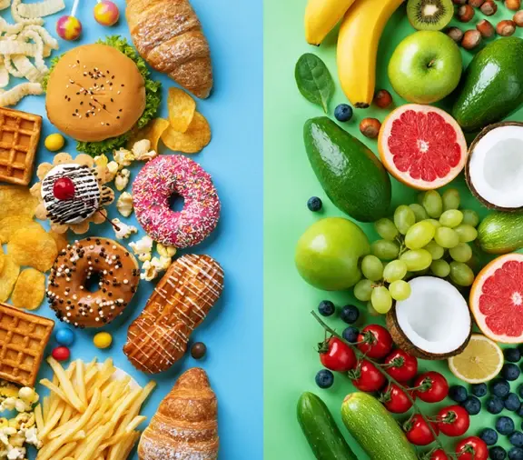 high sugar foods versus natural sugar foods