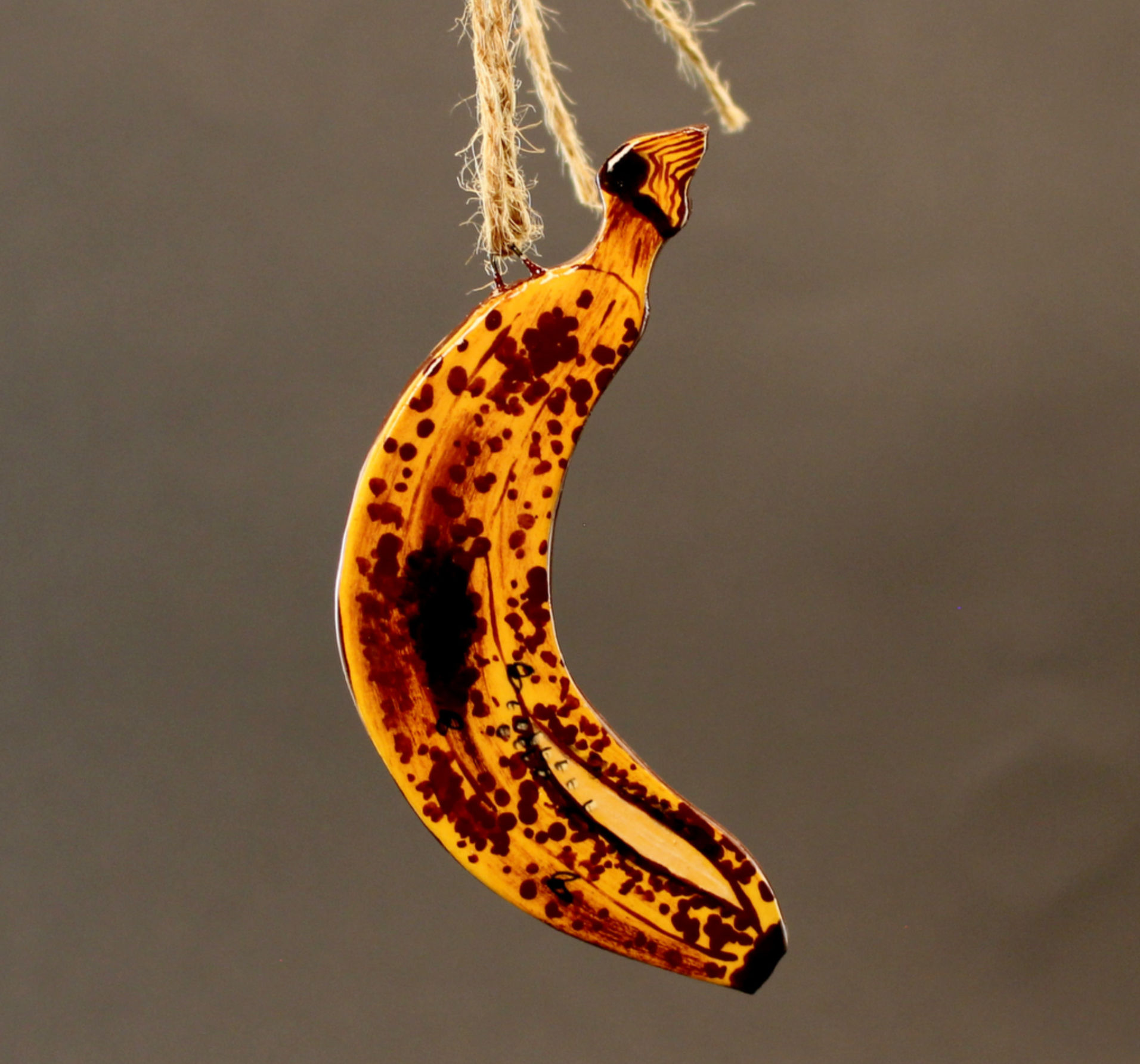 Rotten Banana Ornament