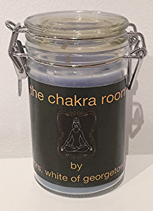 the throat chakra candle