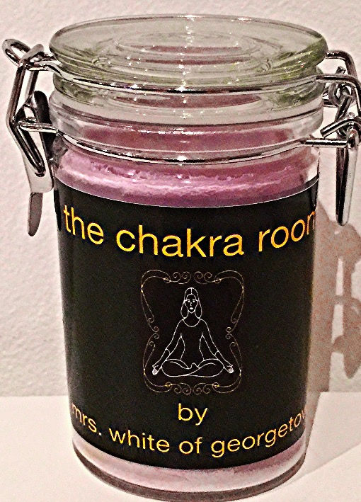 the crown chakra candle