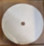 Miniature : Cotton Wheel for polishing - meule/frotte en coton