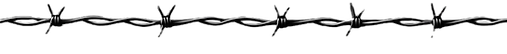 barbwire clip art single line with no ba