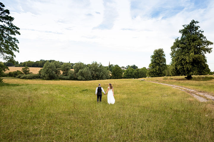 The Woodlands at Hothorpe wedding